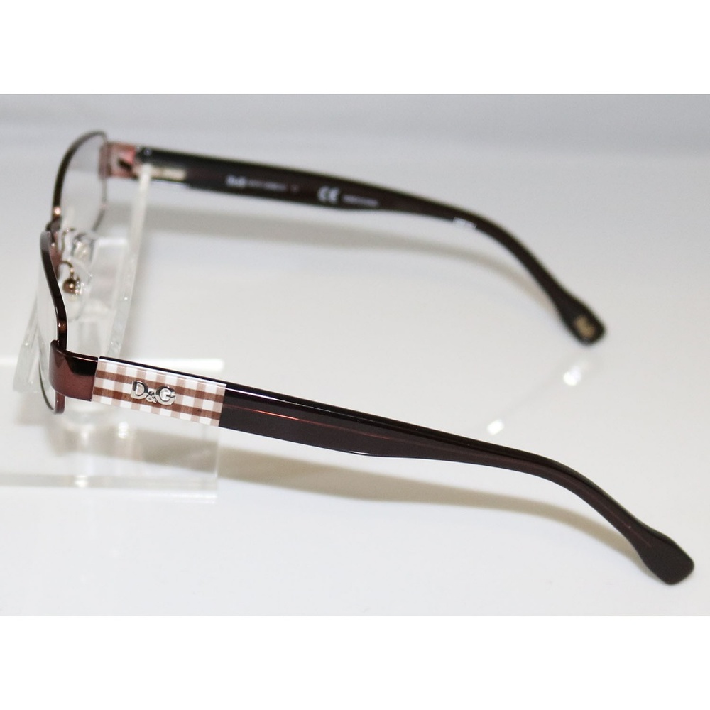 New Dolce & Gabbana Brown Eyeglasses - Picture 3 of 3